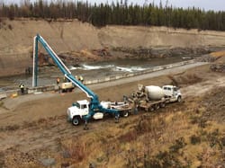 Challenging Concrete Pour with Pumping