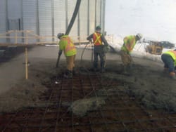 Ready-Mix Concrete Pour